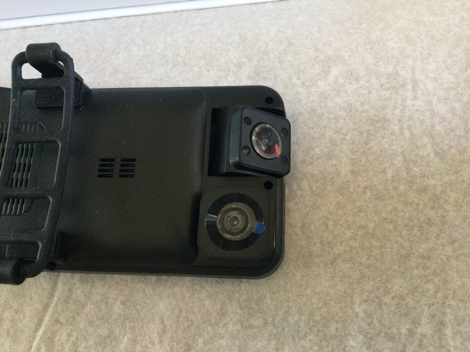 4 Channels Dash Cam 12 Inch 4K WiFi Rearview Mirror, Front Inside and Rear