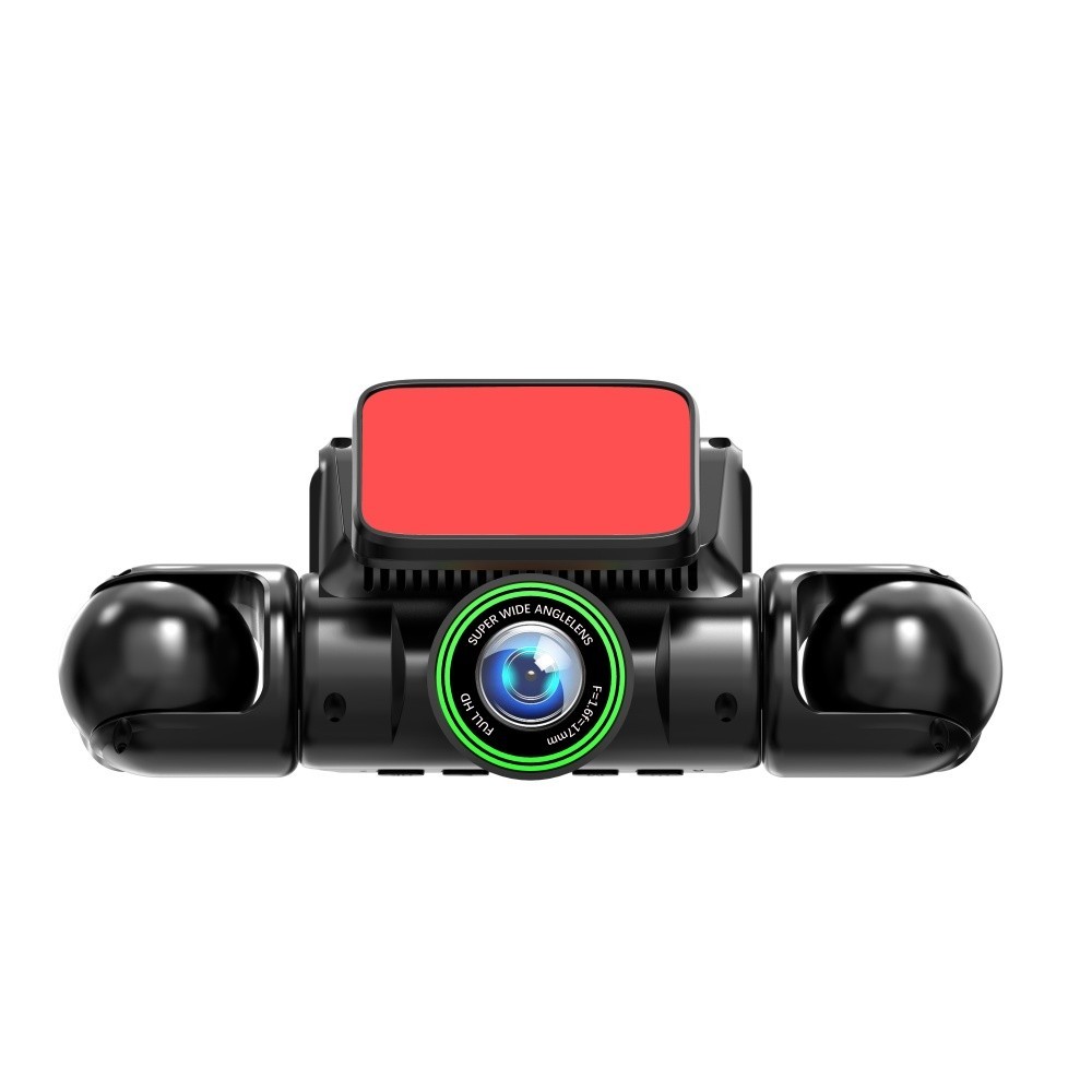360° 4 Channel 1080P Car Dash Cam Front Rear Left Right Camera Driving Recorder
