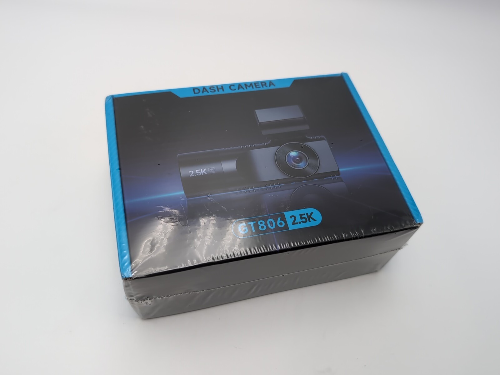 3 Channel Dash Cam, 2.5K Dash Camera Front and Dual 1080P Inside/Rear Black New
