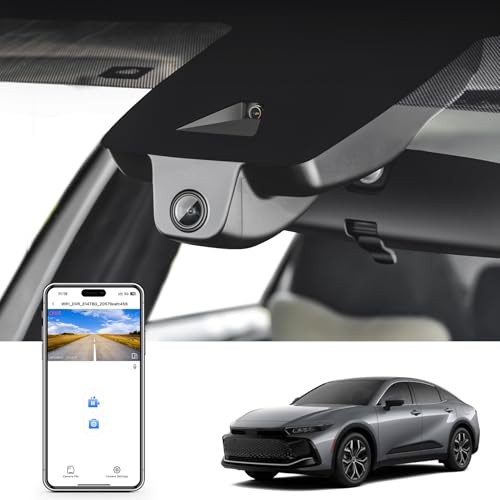 4K Dash Cam Custom Fit for Toyota Crown 2023-2026 & Crown Signia 2025 2026 |
