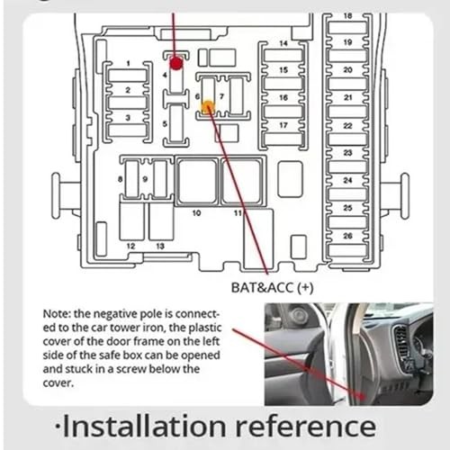 Dashcam Hardwire Kit USB C 11ft with Fuse Tap