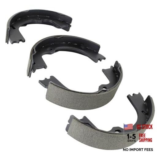 Rear Parking Brake Shoes, Compatible with 2009-2023 FPS962