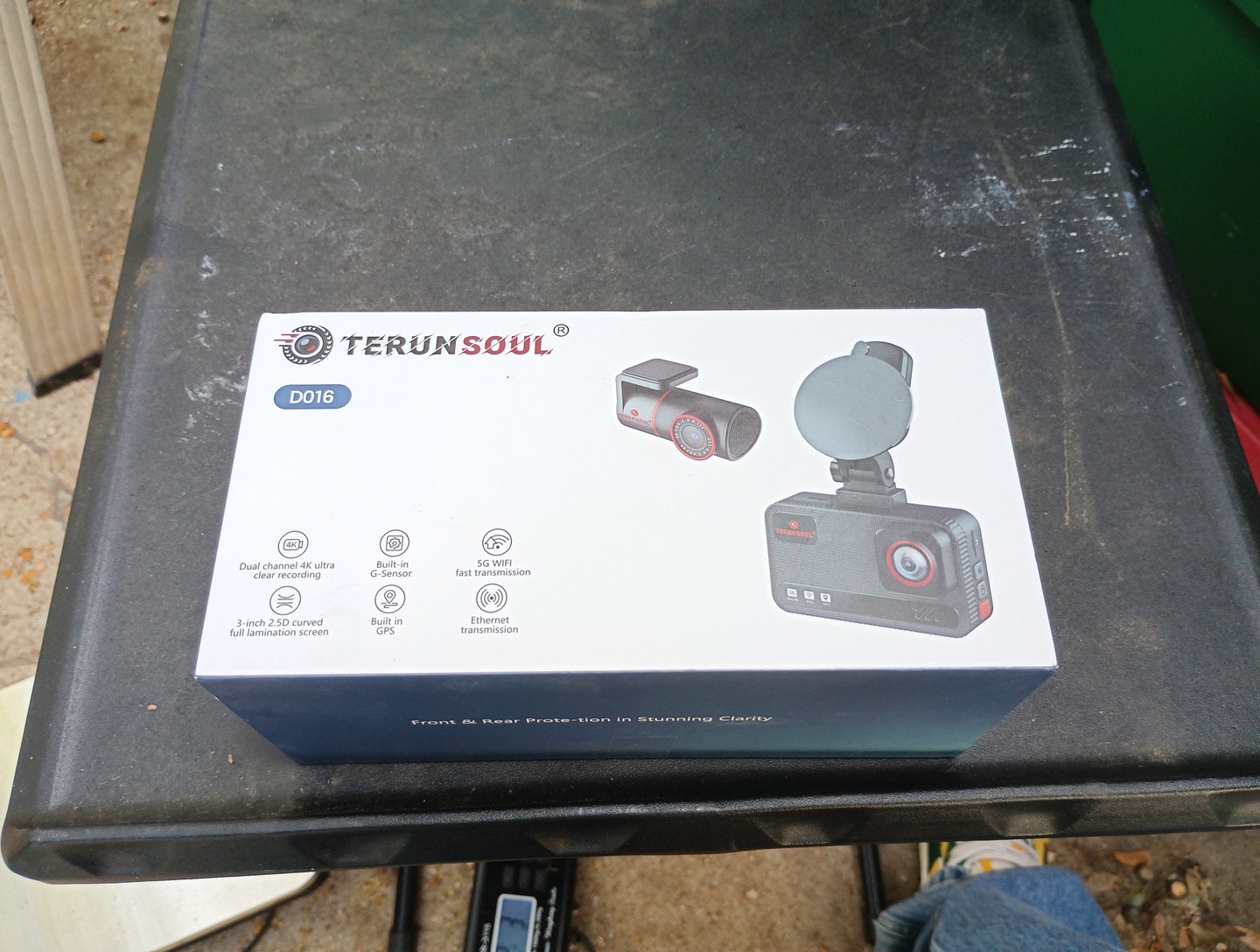 TERUNSOUL 4K Ultra HD Dual-camera Dash Cam