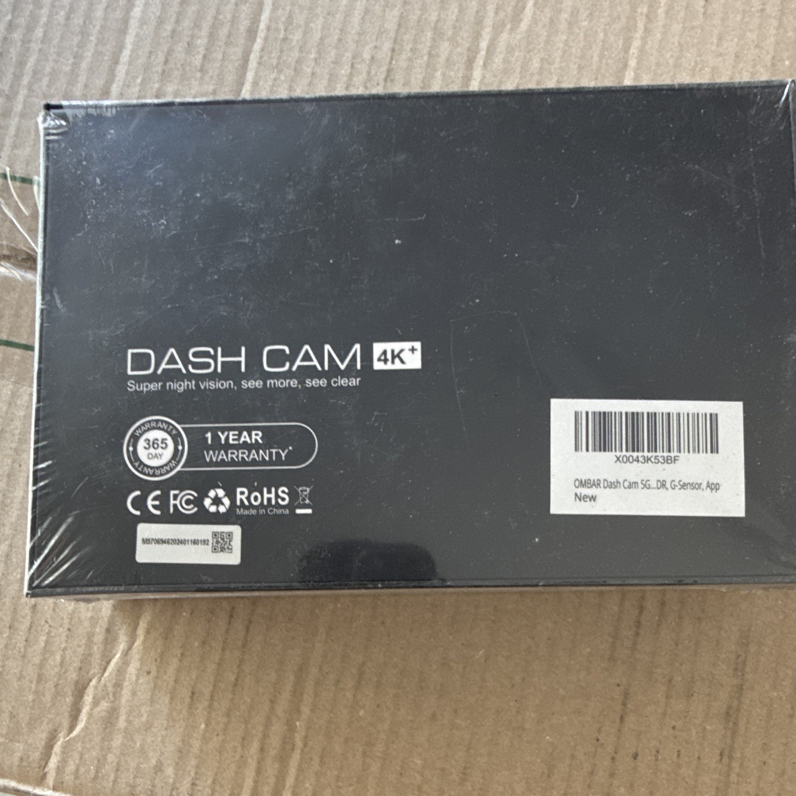 OMBAR Dash Cam 5G WiFi GPS 3 Channel Dash Cam Front and Rear & Cabin M571