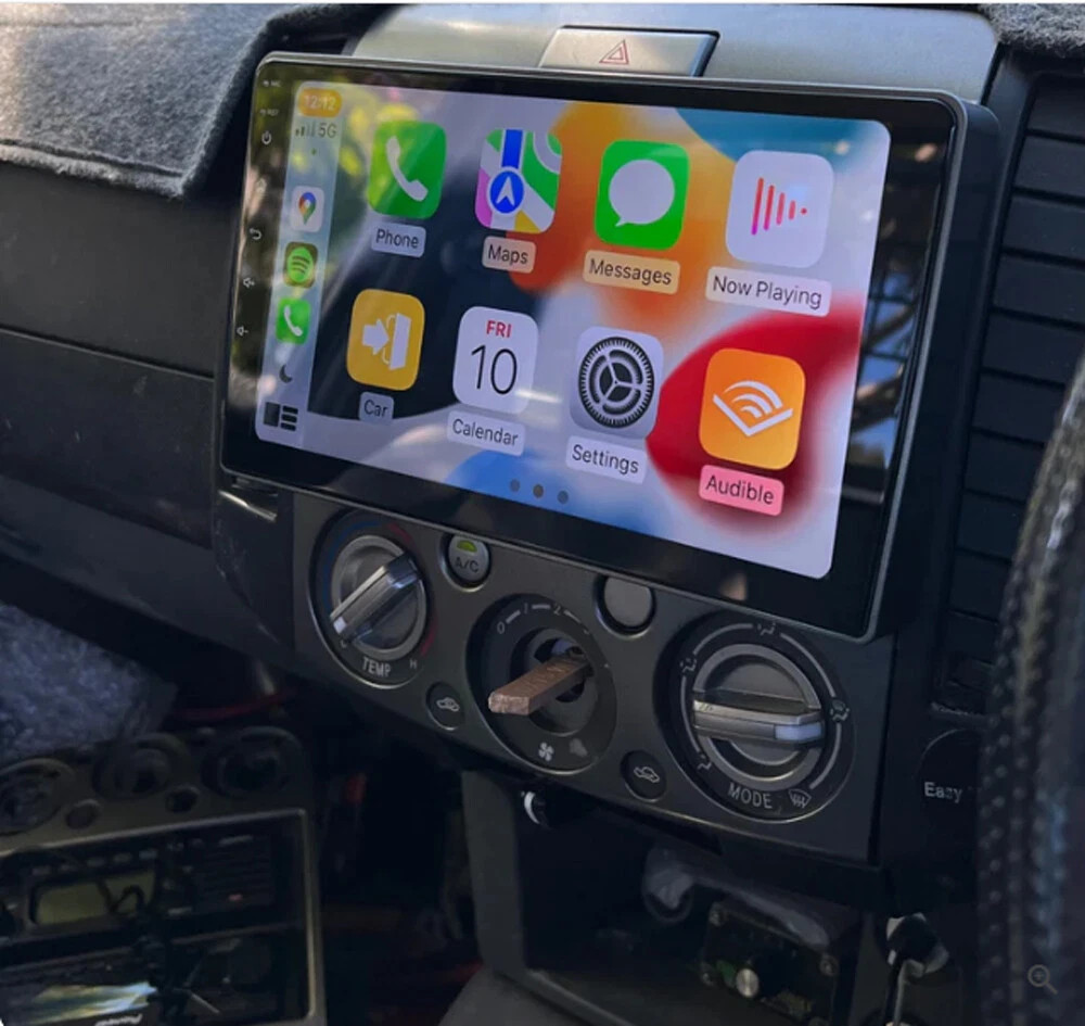 9” Apple Carplay Android Auto Head Unit Car Radio Kit For Mazda BT-50 2007-2011