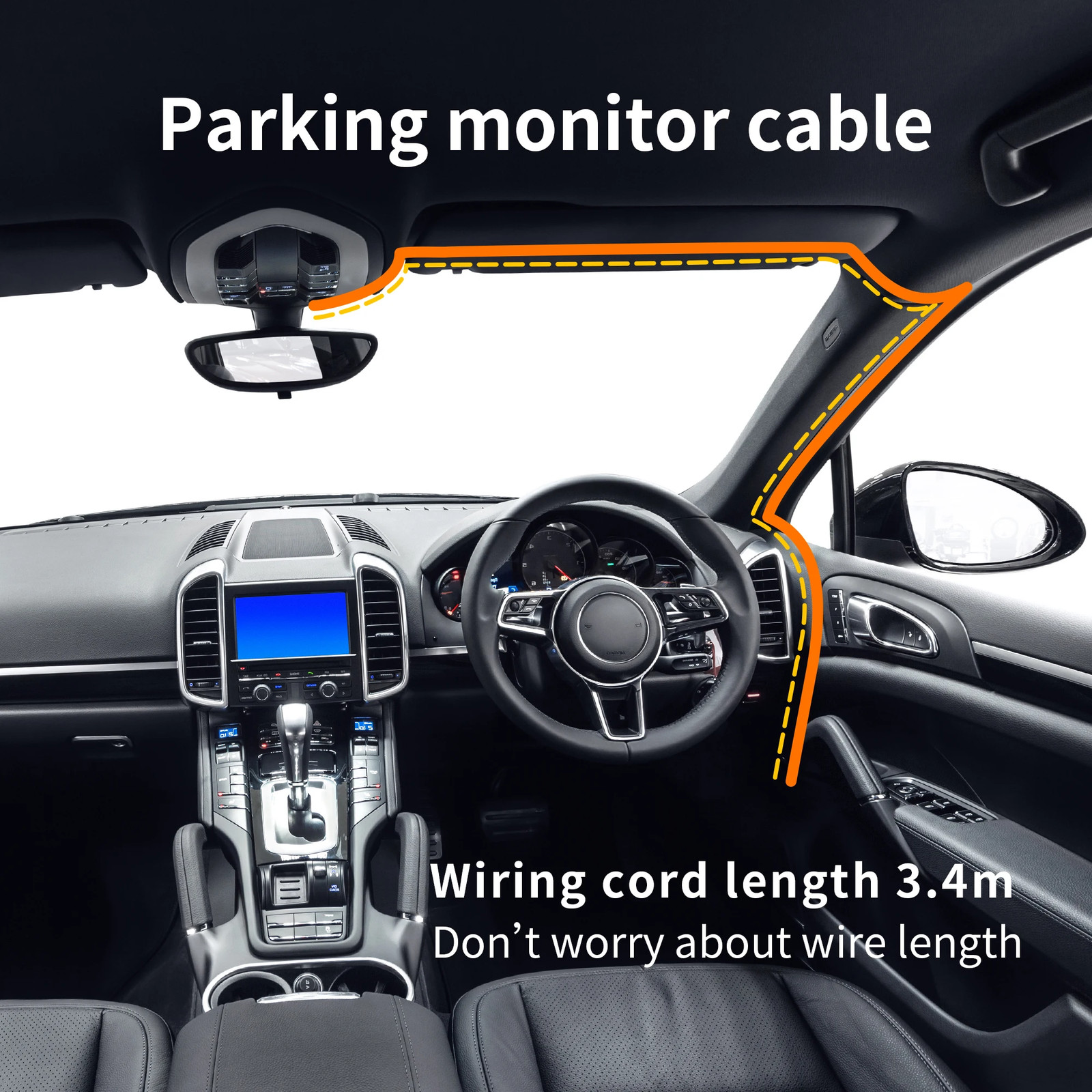 Hardwire Kit PT01 Micro Port for D5&D6 24H Parking Surveillance Cable