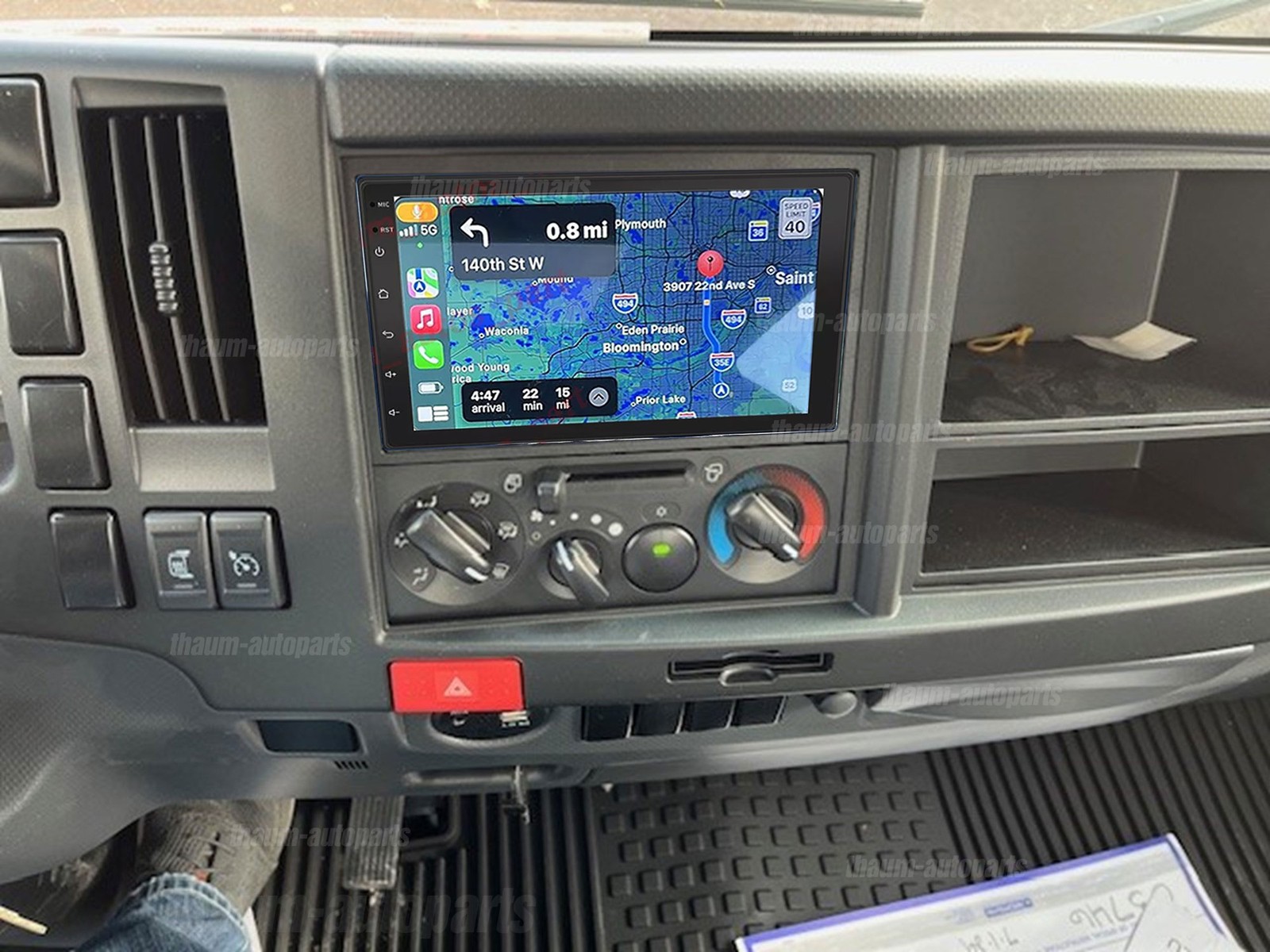 CarPlay Android Auto For Isuzu N Series (NNR/NPR/NPS/NQR) Truck GPS Head unit