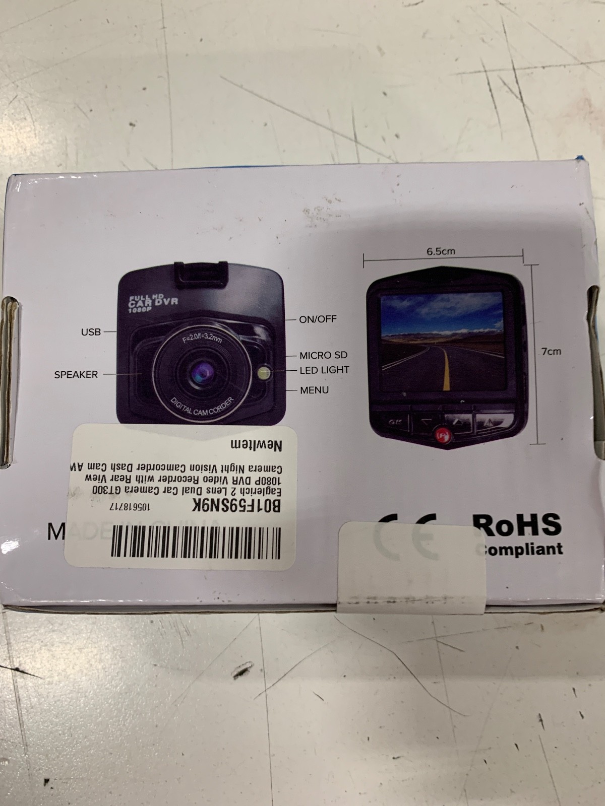DashCam Full HD 1080 – BLACK