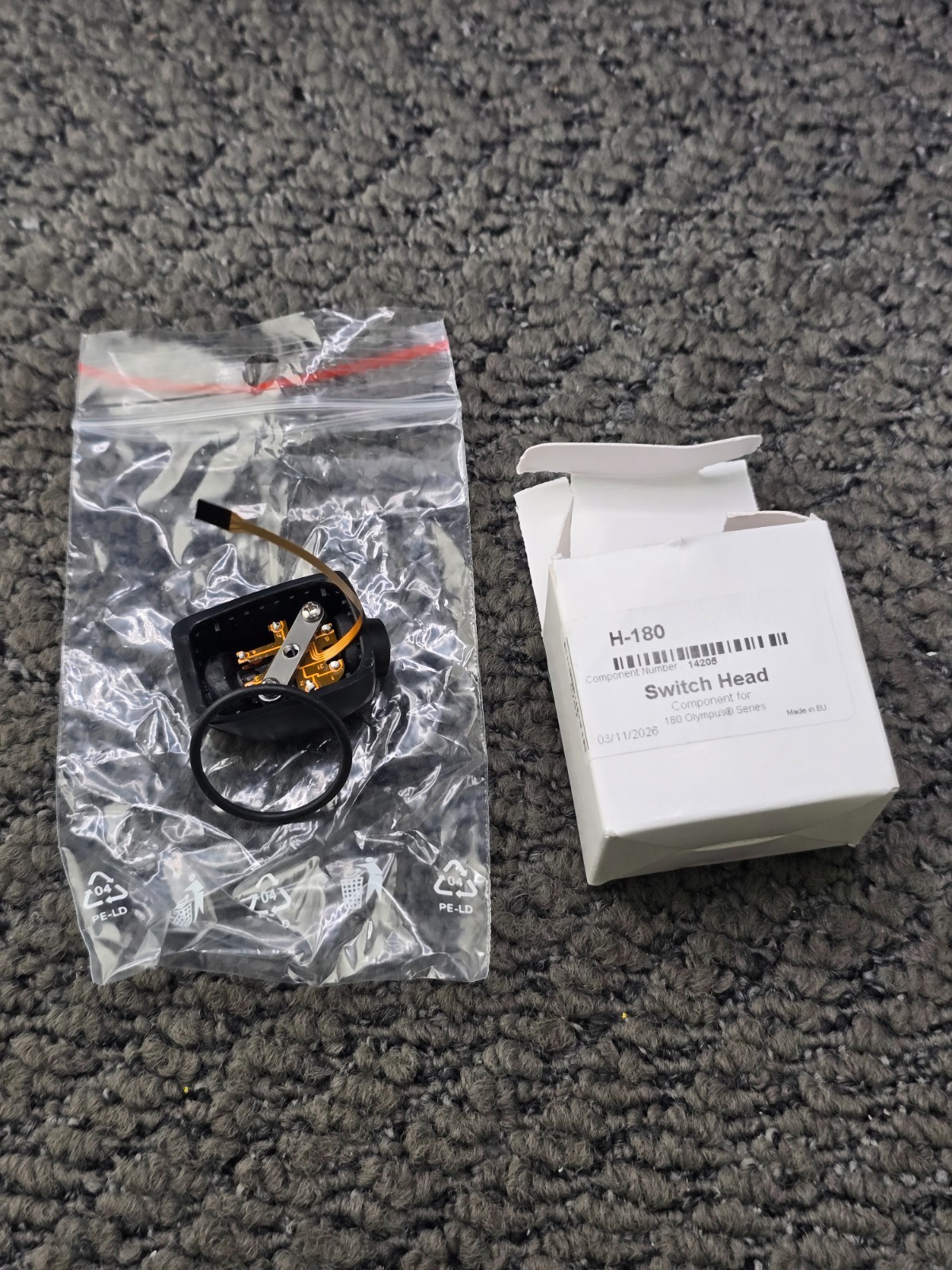 14205 H-180 Replacement Switch Head Video Camera Component For Olympics 180