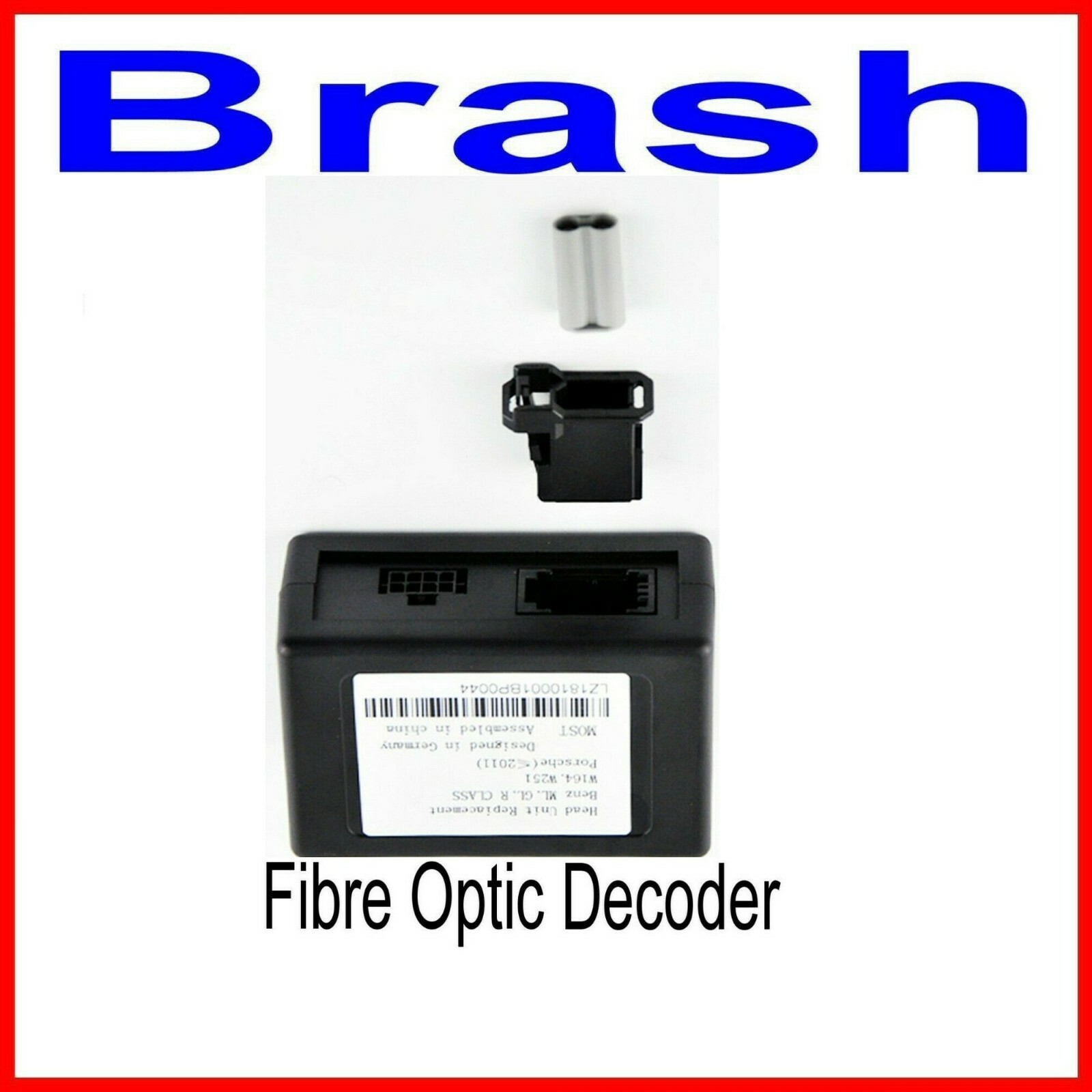 OPTIC FIBRE ADAPTOR DECODER BMW E39 / E46 / E53 / E90 / E91 / E92 / E93
