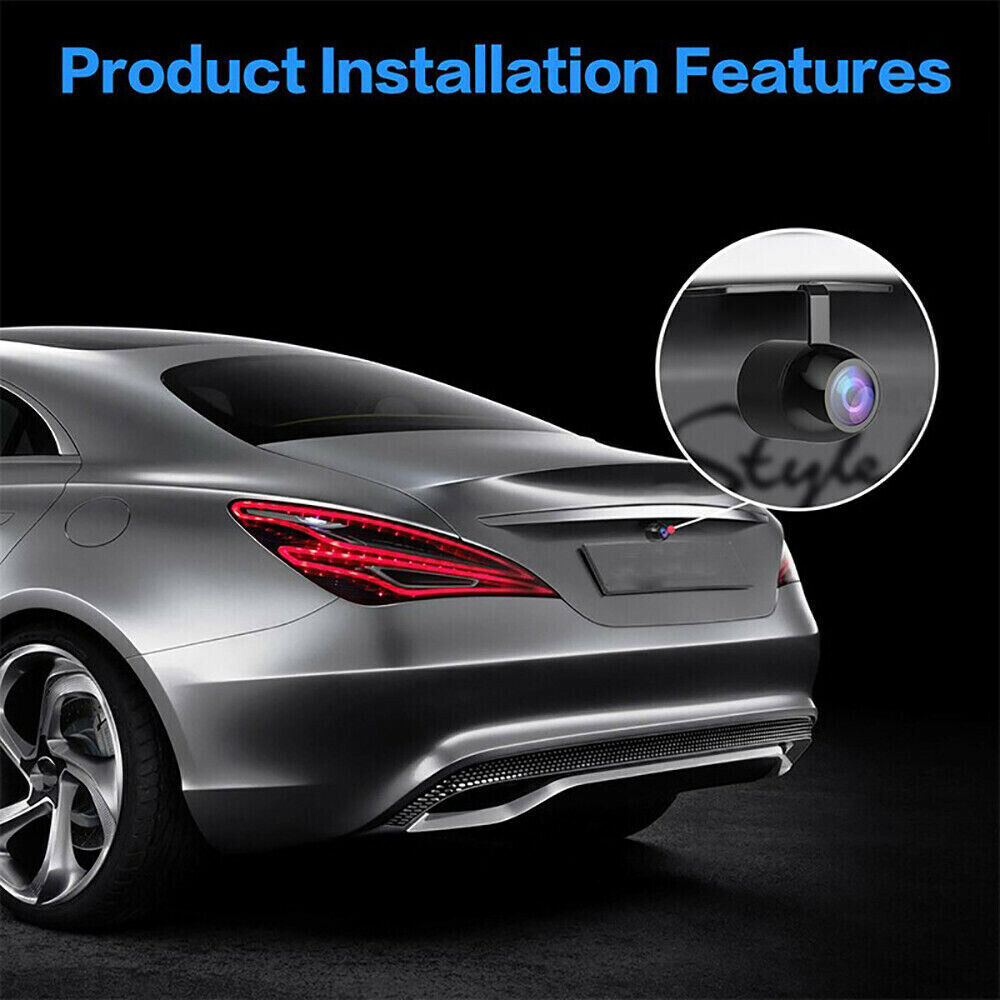 170° Reverse Camera IR Night Vision Waterproof Suitable for Car Rear View Backup