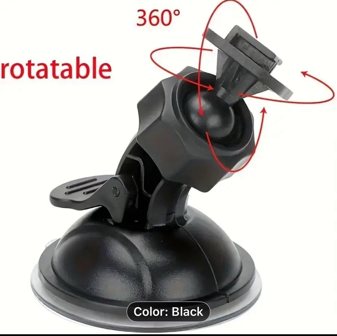 For Car Dash Camera Holder Suction Cup Driving Recorder Bracket Mount Travel