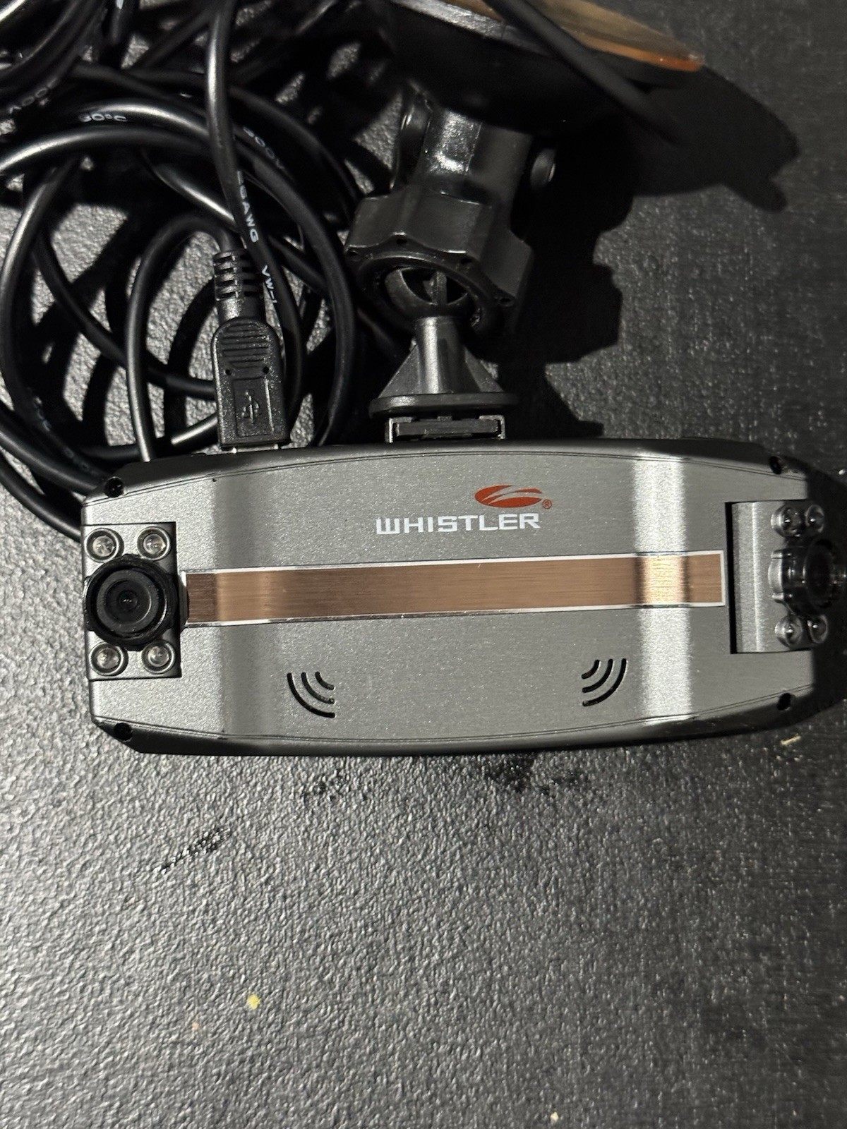 Whistler D2200S Dash Cam Lots Of Features