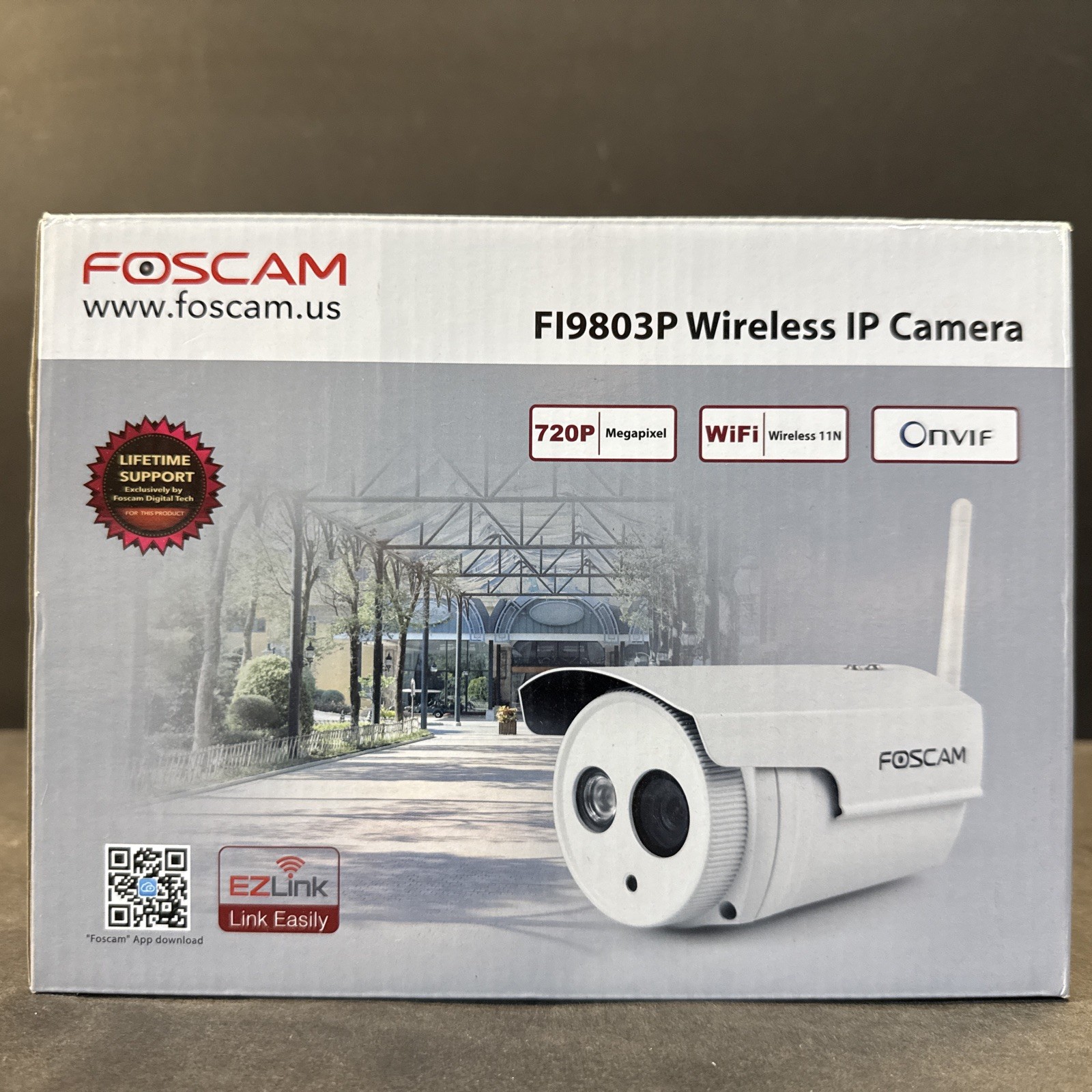Foscam HD 720P Outdoor WiFi Security Camera – Weatherproof IP66 Bullet FI9803P
