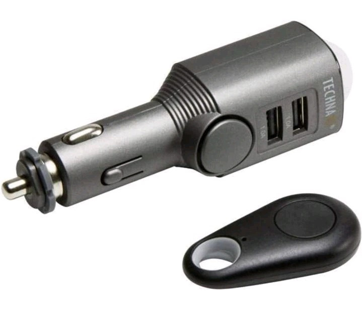 Technaxx TX-100 Car Alarm with Charging Function and PIR Motion Sensor