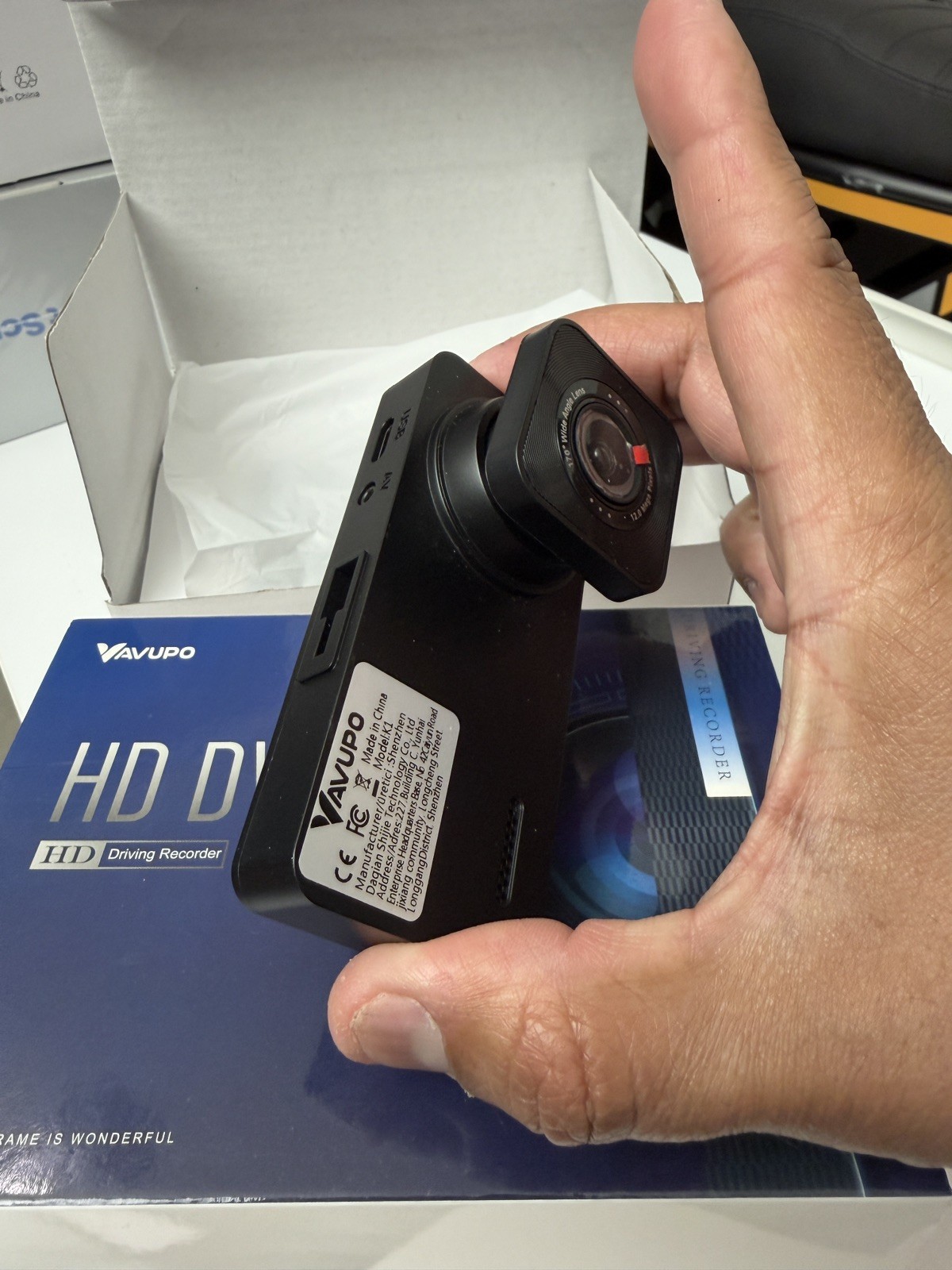 Dash Cam HD 1080p Car Dual Lens Front/Inside Video Recorder Camera G-sensor