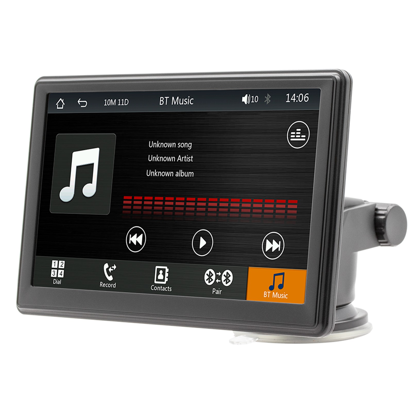 7-Inch HD Portable Car MP5 Player With WiFi And AHD Camera For Smart AQBP