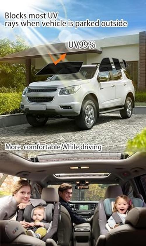AUTOTEK Premium Car Window Tinting Film 2Ply 20”x15” Vlt: 35%