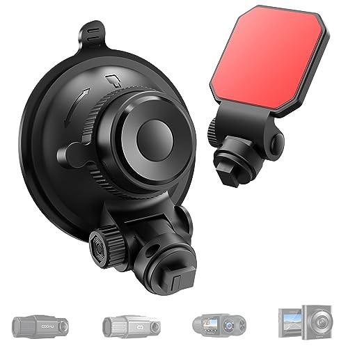 Car Dash Cam Mounting Bracket, Adjustable Windshield Mount for Dash Camera,