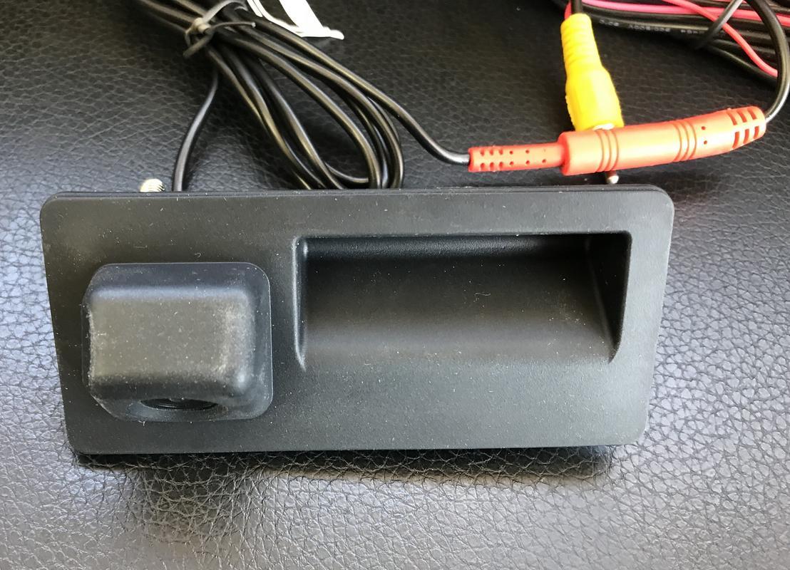 AUDI Handle-CAM Backup Camera TrunkMount 2009-2018 A3 A4 A5 A6 A8 Q3 Q5 S4 S5 S8