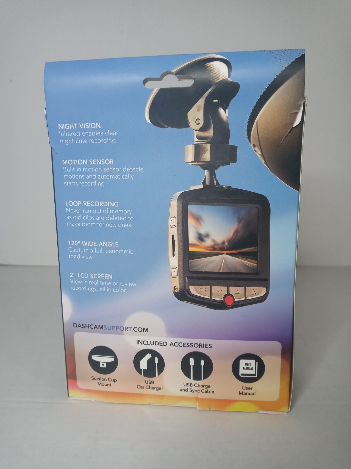 Dash Cam by Pilot Your On Board Witness 720p HD Resolution Night Vision