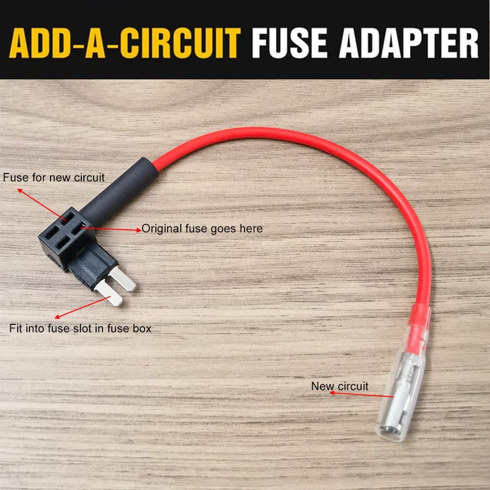 Dash Cam Hardwire Kit, Type C USB Hard Wire Kit 12V-24V to 5V Hardwire Kit with