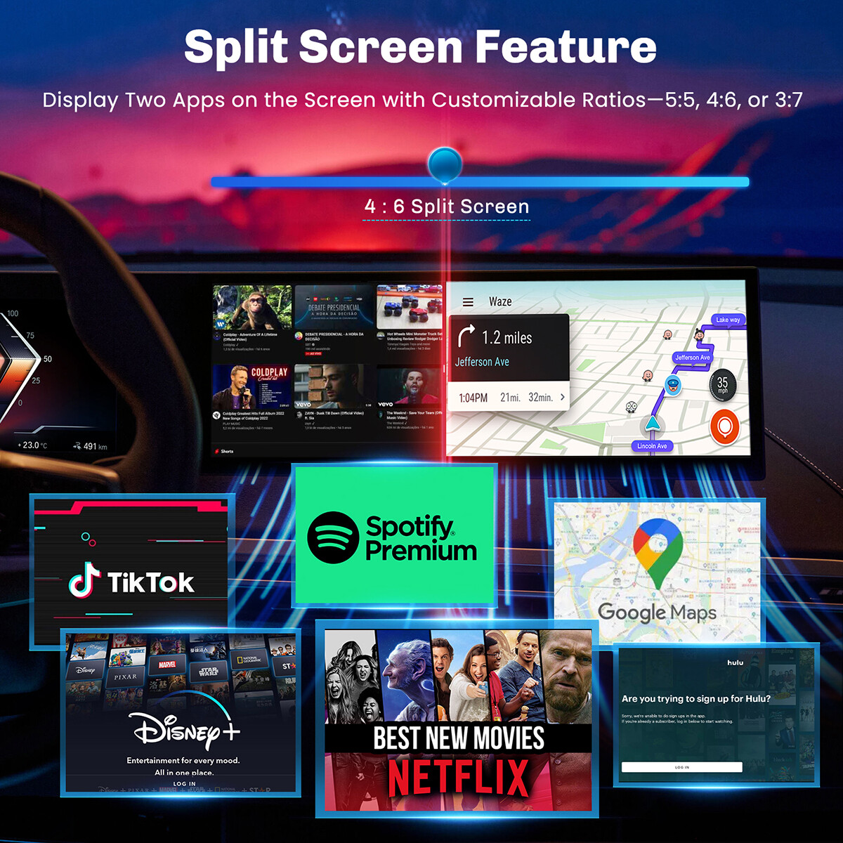 CarPlay Ai Box for BMW, Multimedia Video Ai Box, QCM 6125, 4GB+64GB, US Stock