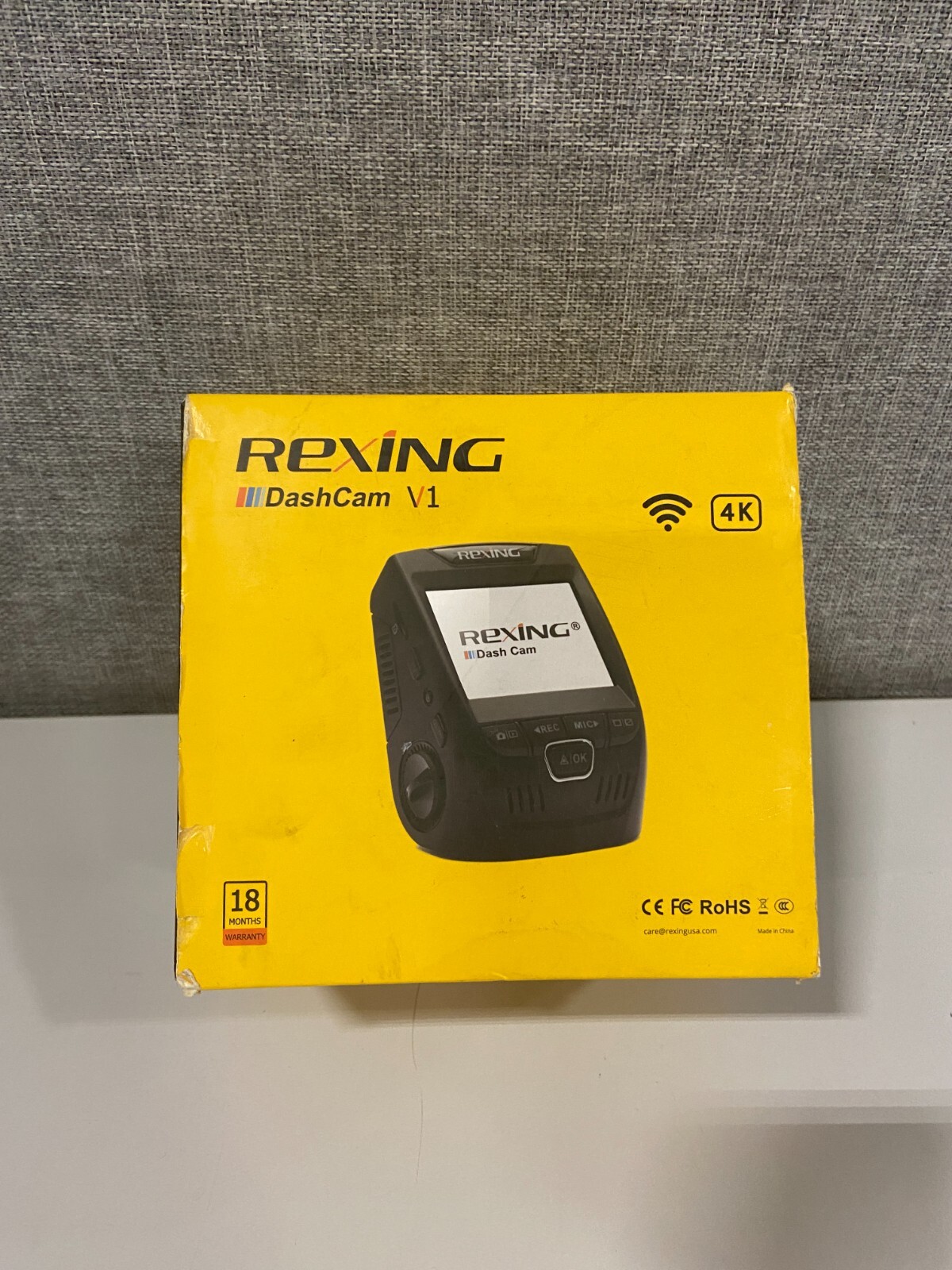 Rexing V1 2.4″4K Ultra HD Car Dash Cam