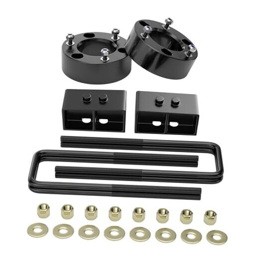 3″ Front and 3″ Rear Leveling Lift Kits for 2004-2020 F150 2WD 4WD, 3inch