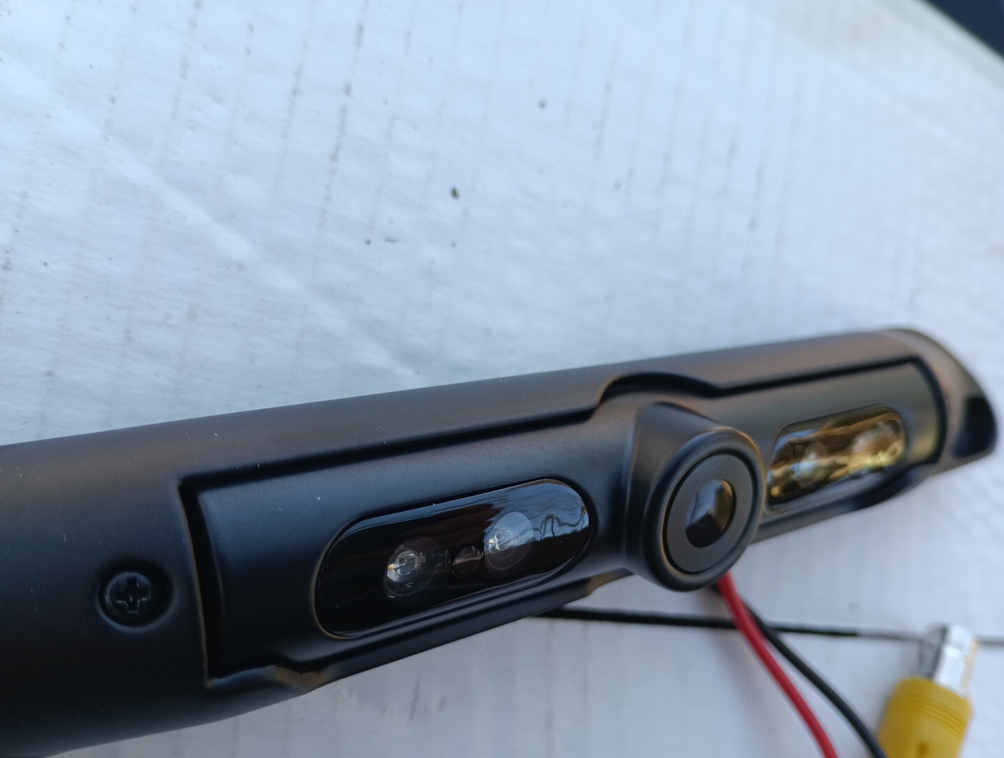 LICENSE PLATE WIDE ANGLE 150 DEGREE REAR VIEW BACKUP CAMERA IR INFRARED LEDS
