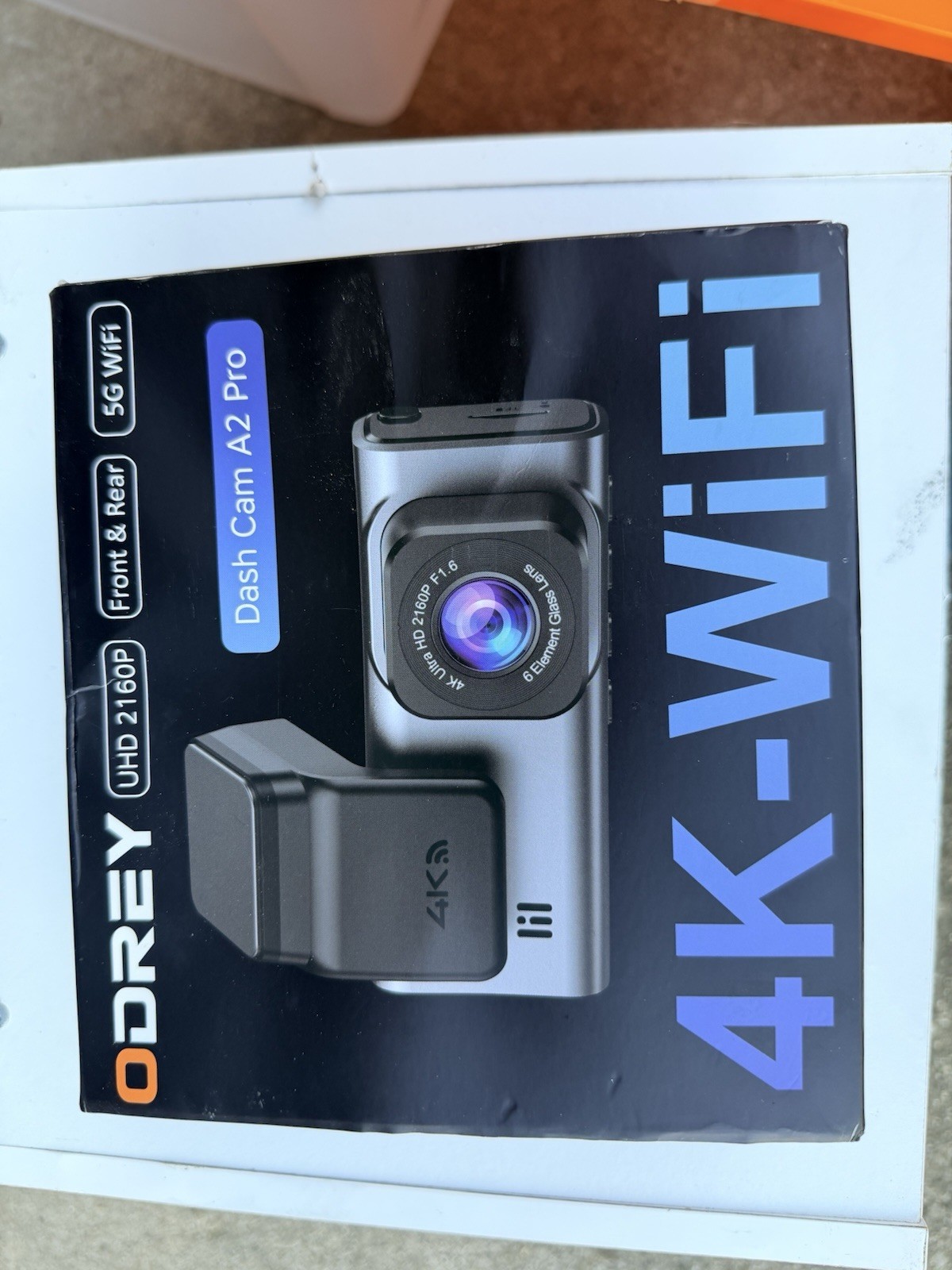 ODREY A2 Pro 4K Dash Cam (Front & Rear)