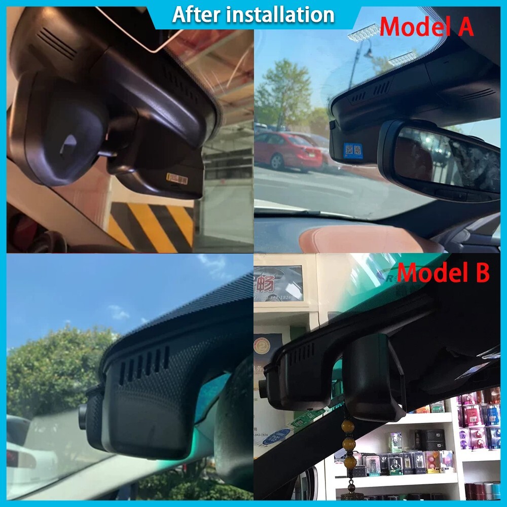 4K UHD Wifi DVR Dash Cam Camera for Tesla Model S 60 P85 70D 85D P85D P90D P100D