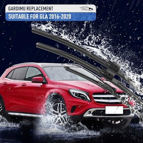 Front and Rear Windshield Wiper Blades for Benz GLA 2016-2020 For Benz GLA