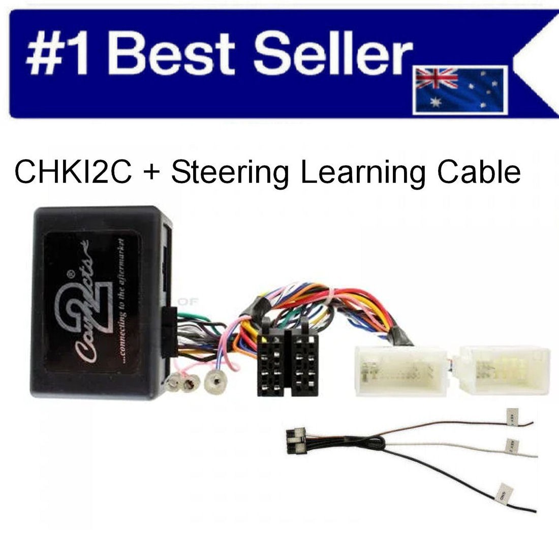 HYUNDAI I40 2011- STEERING WHEEL ADAPTER + LEARNING CABLE AERPRO CHKI2C