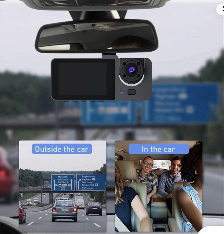 Dash Cam Night Vision & 24-Hour Monitoring NIB Sealed