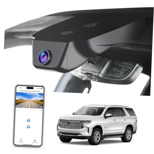 4k Dash Cam for Chevy 12th Gen Suburban 2023-2026, 5th Model A Front 4K only