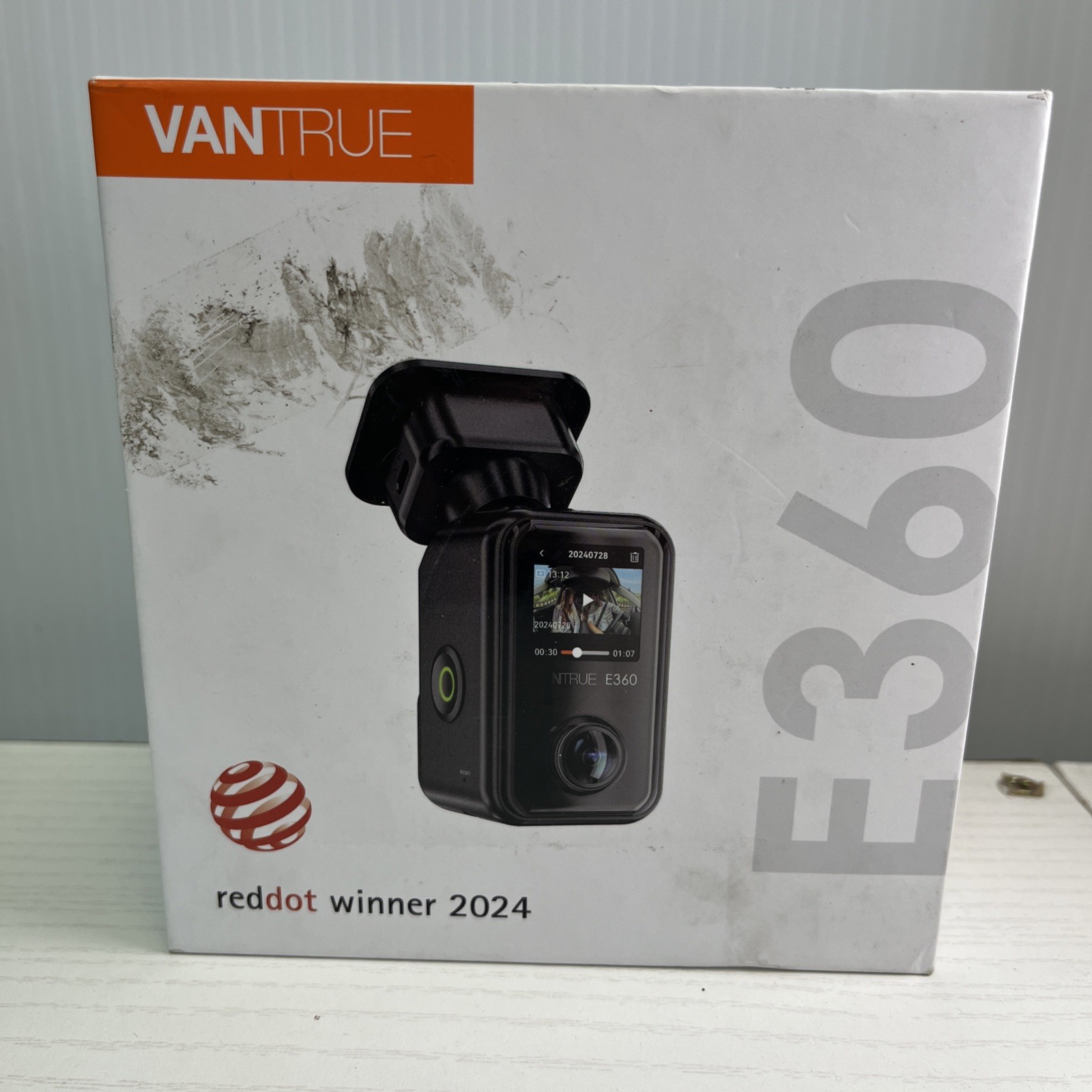 Vantrue E360 5.2K 360° Panoramic Dash Cam