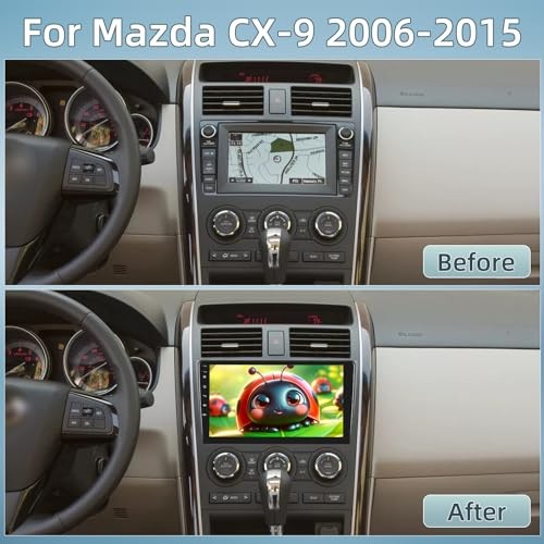 2+64G Car Radio for Mazda CX-9 CX9 CX 9 2006-2015 – Wireless Carplay & Android