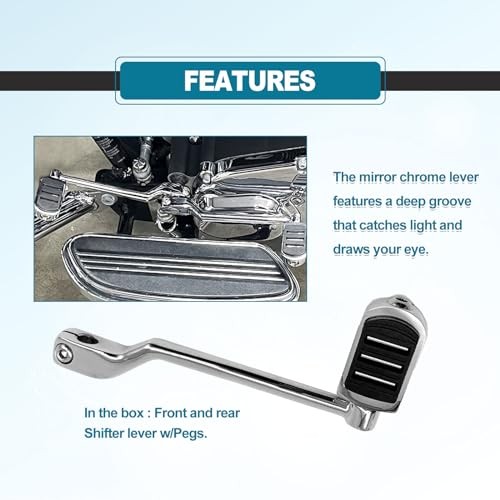Compatible with Harley Davidson 1986-2017 FL Softail, 1988-2023 Touring Road
