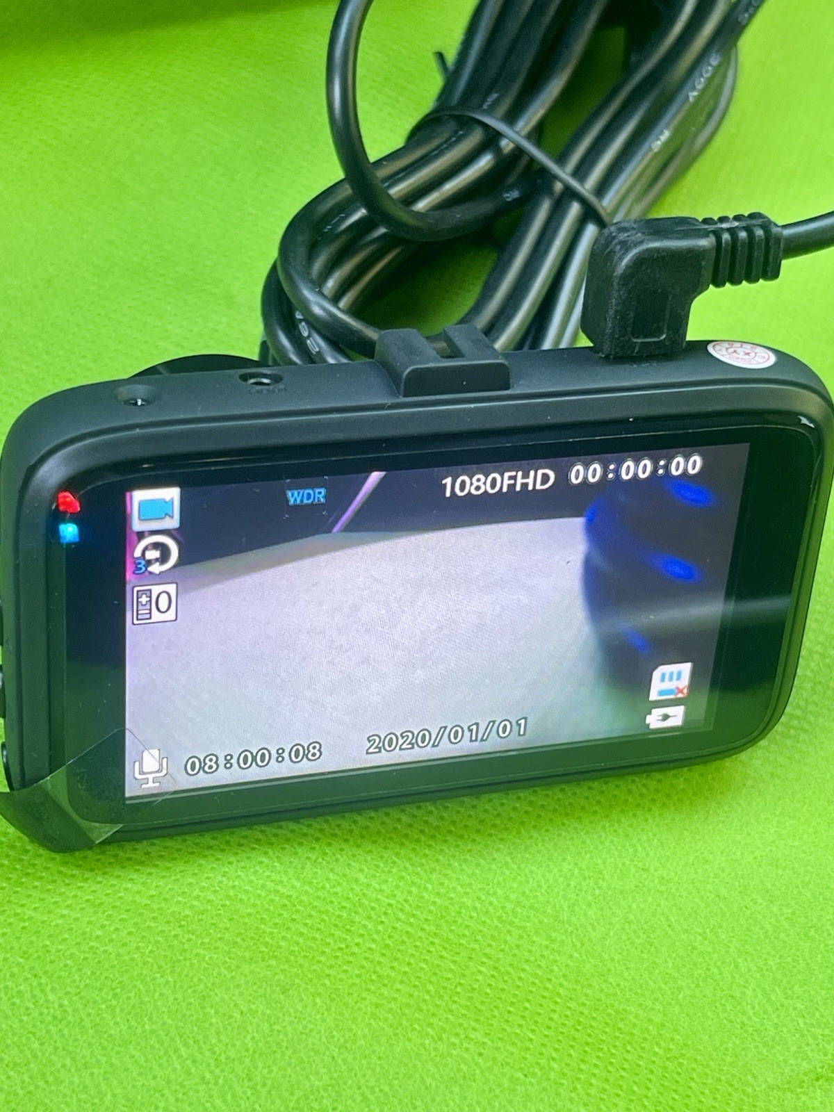 Milerong 1080FHD HD Driving Recorder Dash Cam Wide Angle Lens Car DVR Open Box