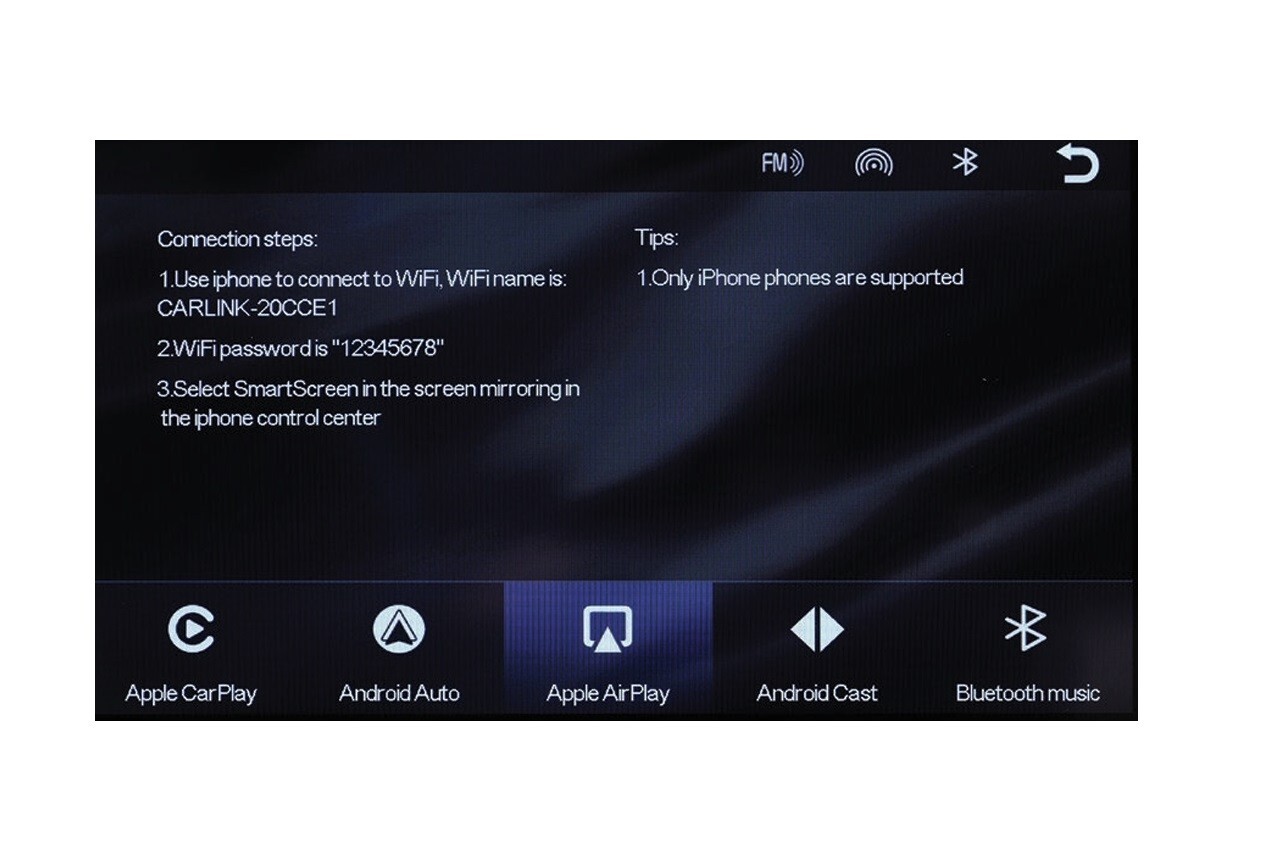Aerpro AM7CPAAM 7″ Wireless Smartphone Monitor & Reverse Camera, Bluetooth, Cast