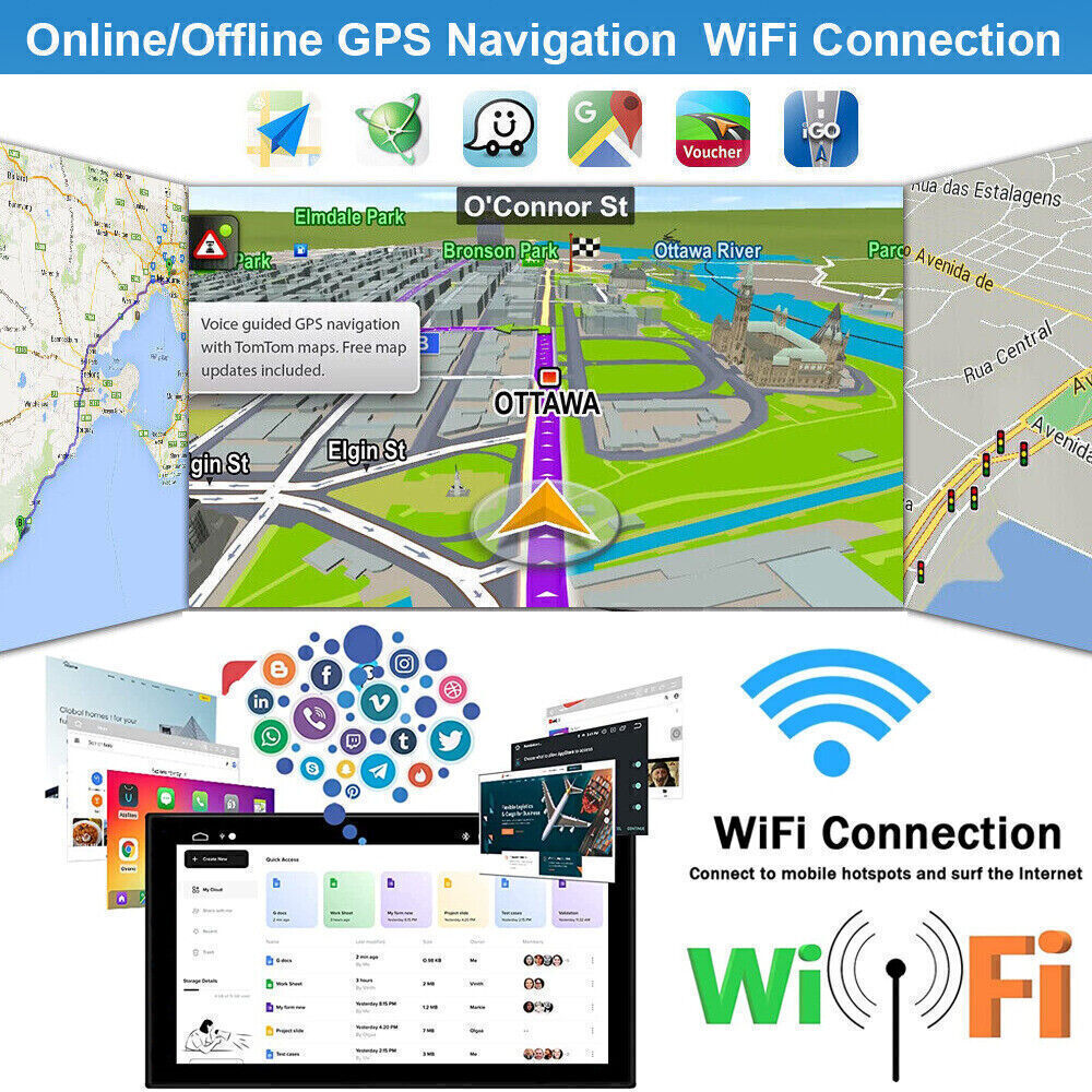 CarPlay Android Auto For Isuzu N Series (NNR/NPR/NPS/NQR) Truck GPS Head unit
