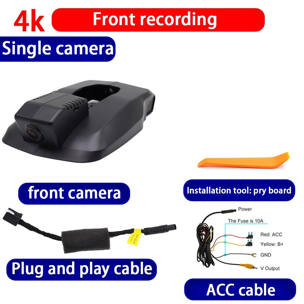 4K 2160P Wifi DVR Dash Cam Camera for XPeng G3 G3i 2018 2019 2020 2021 2022 2023