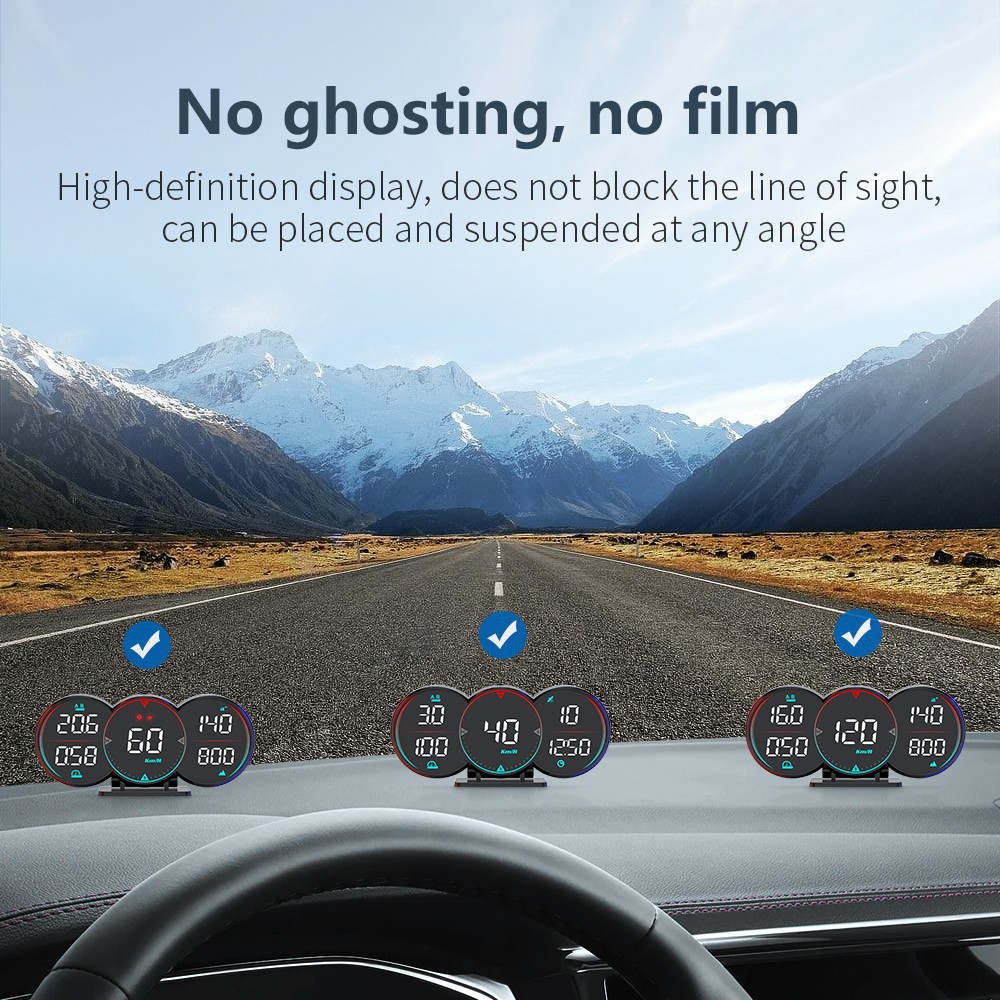 Digital Speedometer With Driving Direction And Altitude For All Vehicles
