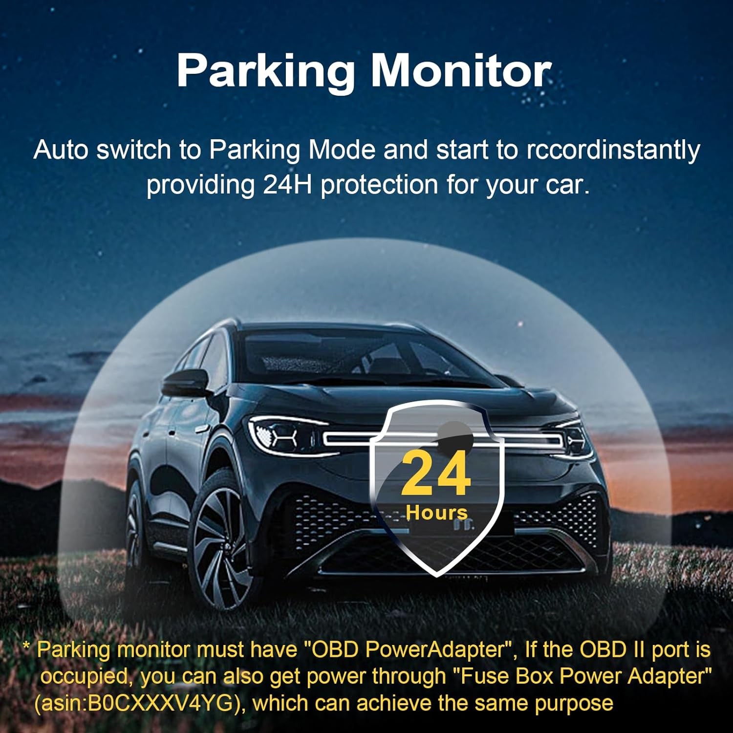 Front 4K Dash Cam HDR for Cadillac EScalade/EScalade ESV 2015-2020 OEM Look GPS