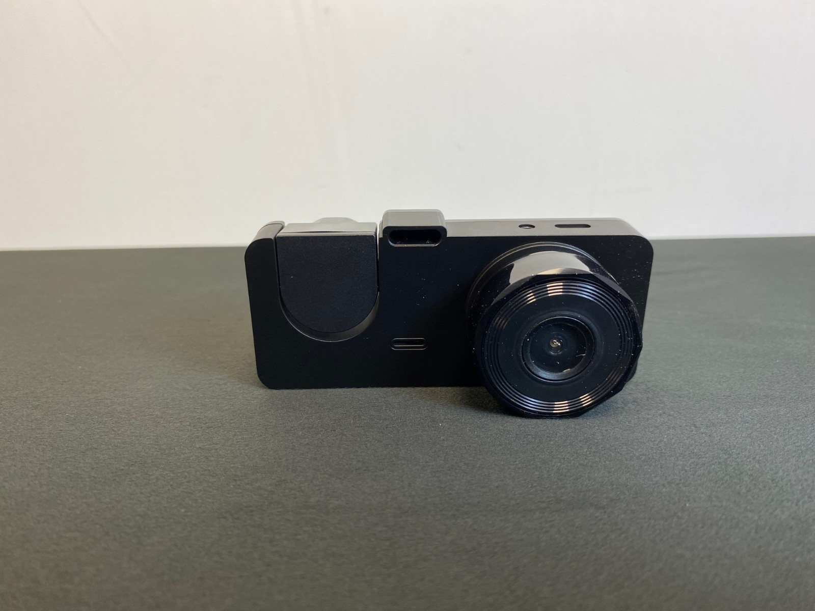 Black USB Three Channels Full HD 4K Front And Rear Car Dash Camera