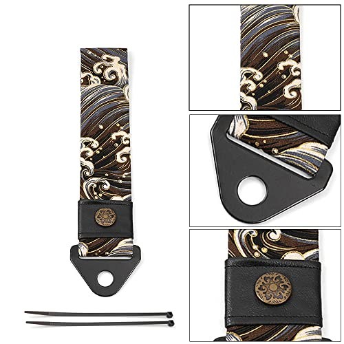 Racing Tow Strap, Car Modification Sports Trailer Belt Fit for Waves Black