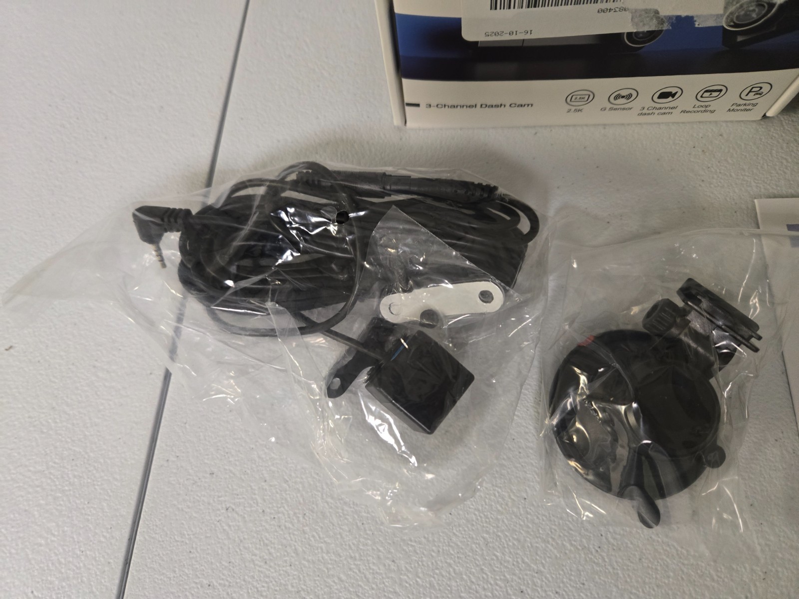 ALDF 3 Channel Dash Cam 4K/2.5K+1440P Dash Cam Front, Rear, & Inside