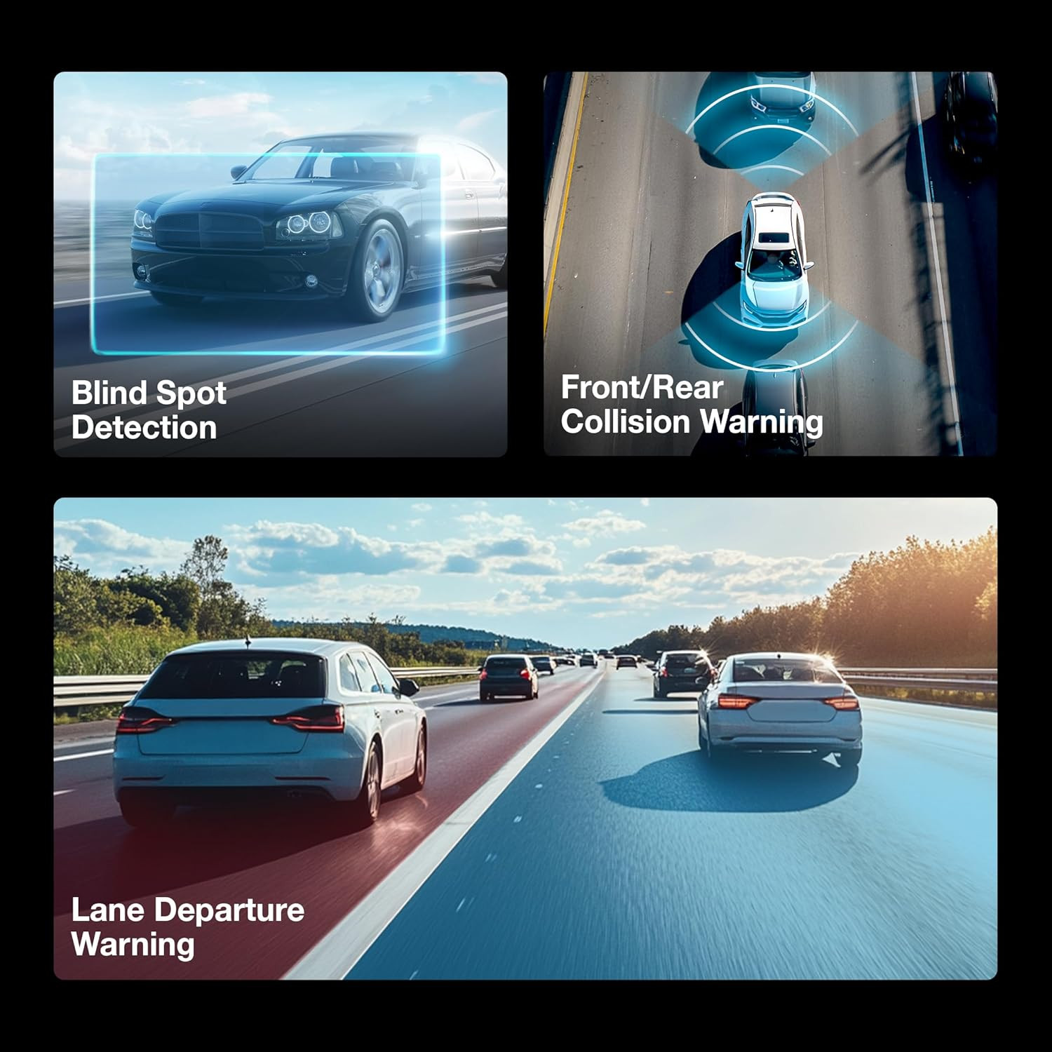 Type S T400 Ai-Powered Driver Assistance 4K Dash Cam with ADAS,Collision Warning