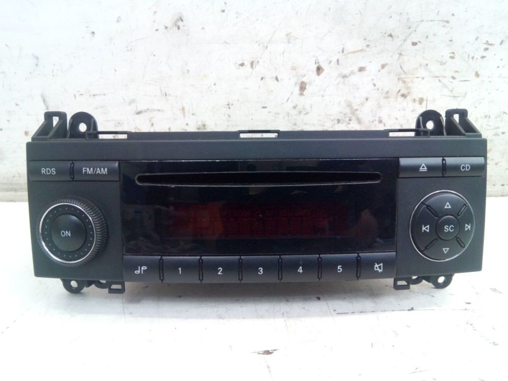 Radio/CD Changer Combination *CODE Not Available. Fits For MERCEDES-BENZ